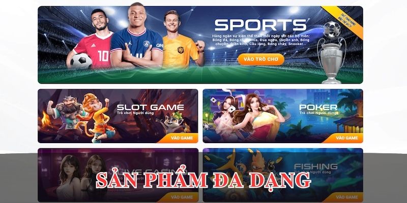 Khám phá hệ thống sản phẩm đa dạng của TD88